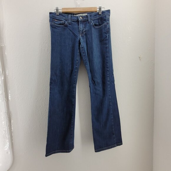 Joe's Jeans Women's 29 Blue Bianca Low Rise Stretch Made in USA 30x28.5 - Picture 2 of 14